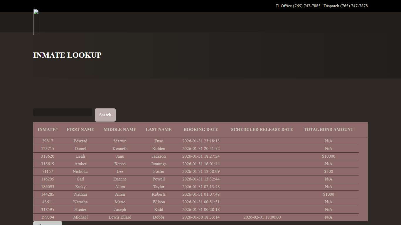 Inmate Lookup - Delaware County Sheriff